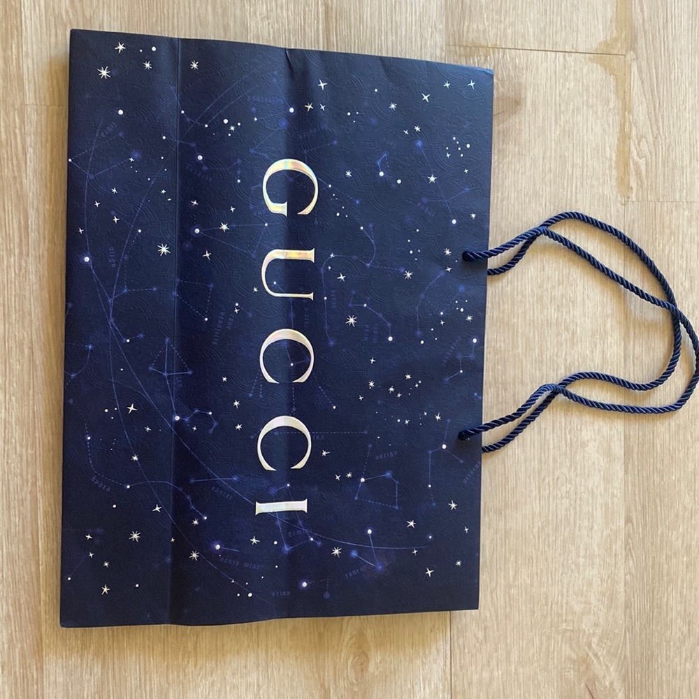 Gucci shopping bag